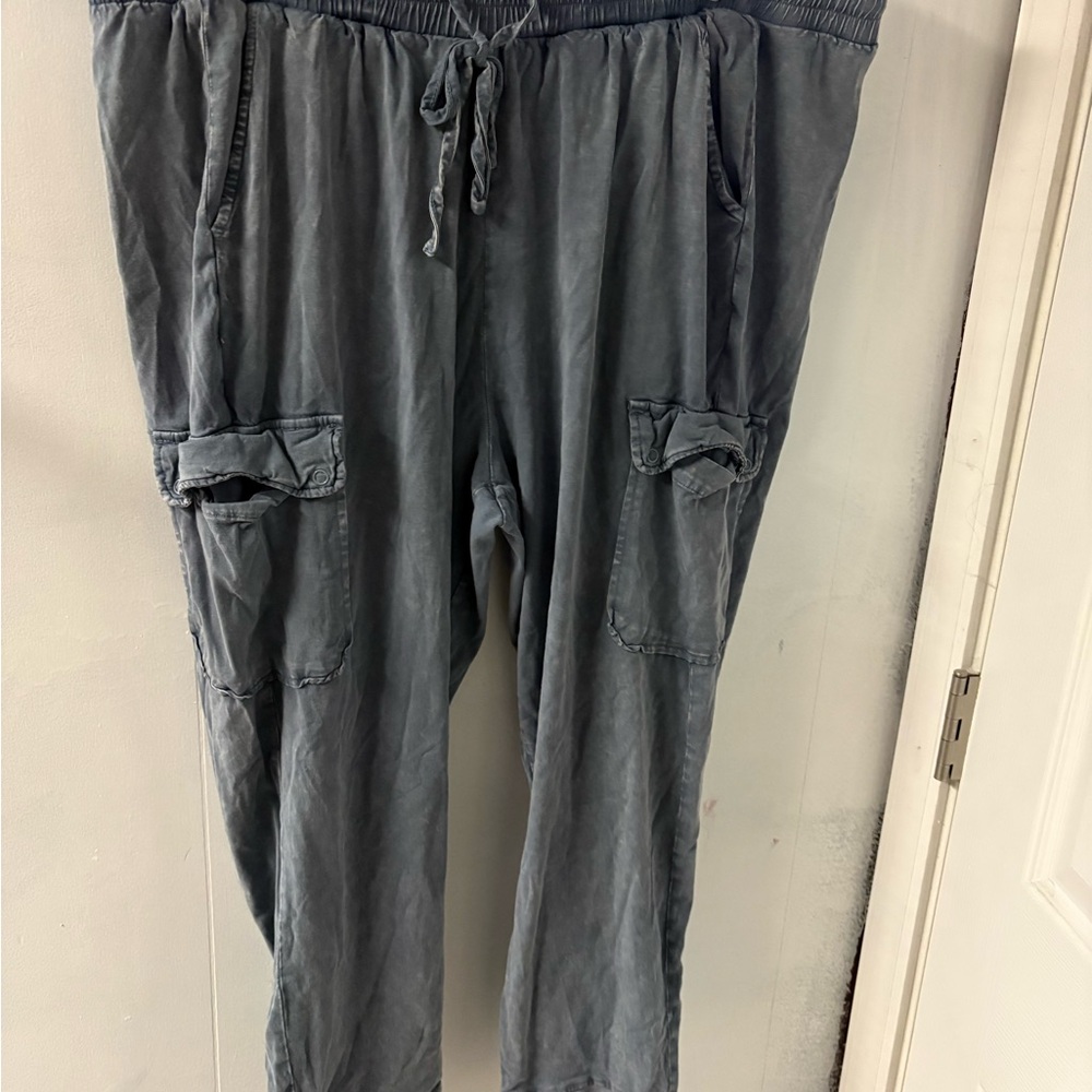 Torrid Women's Slate Blue Cargo Joggers